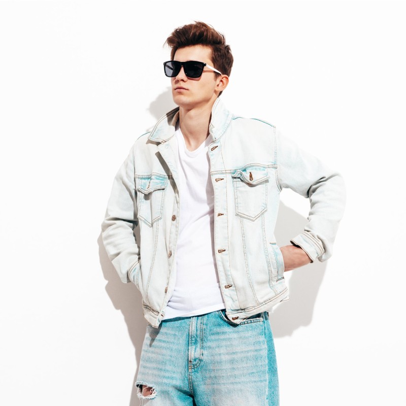 White Demin Jacket