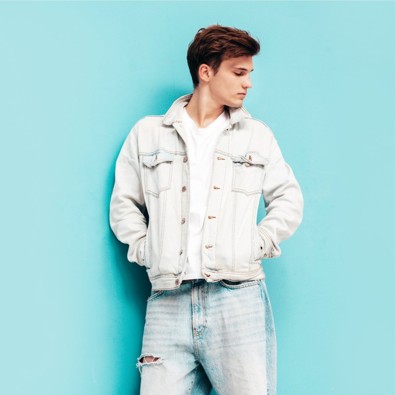 White Demin Jacket